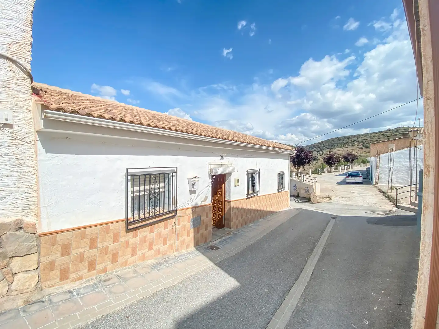 Vista exterior de Finca rústica en venta en Agrón con Calefacción, Terraza y Trastero