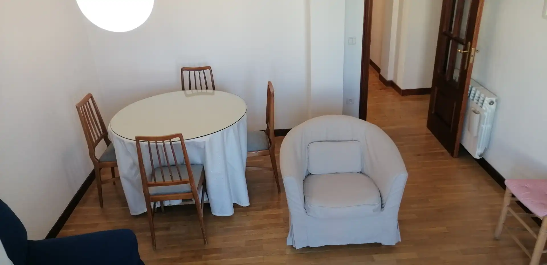Menjador de Pis de lloguer en Salamanca amb Calefacció, Parquet i Terrassa