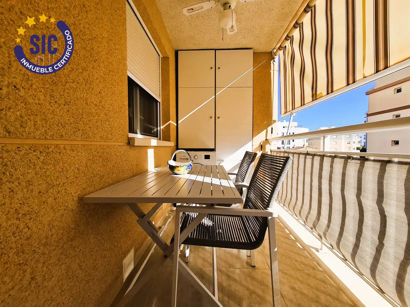 Balcony of Flat for sale in Centro