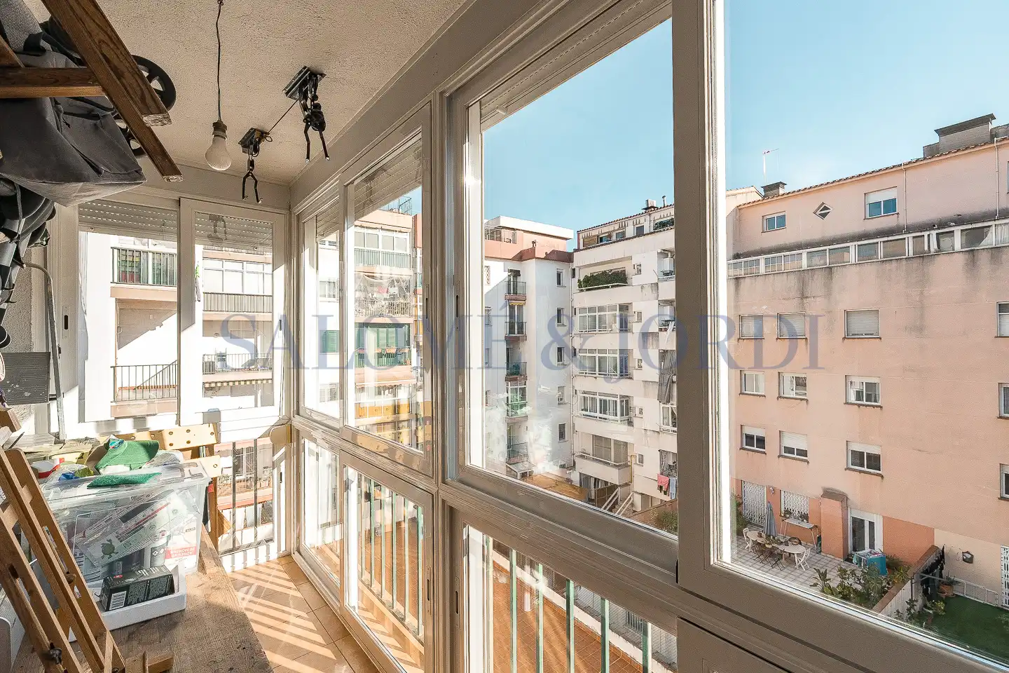 Terrasse von Wohnung zum Verkauf in Vilassar de Mar mit Klimaanlage, Heizung und Parkett