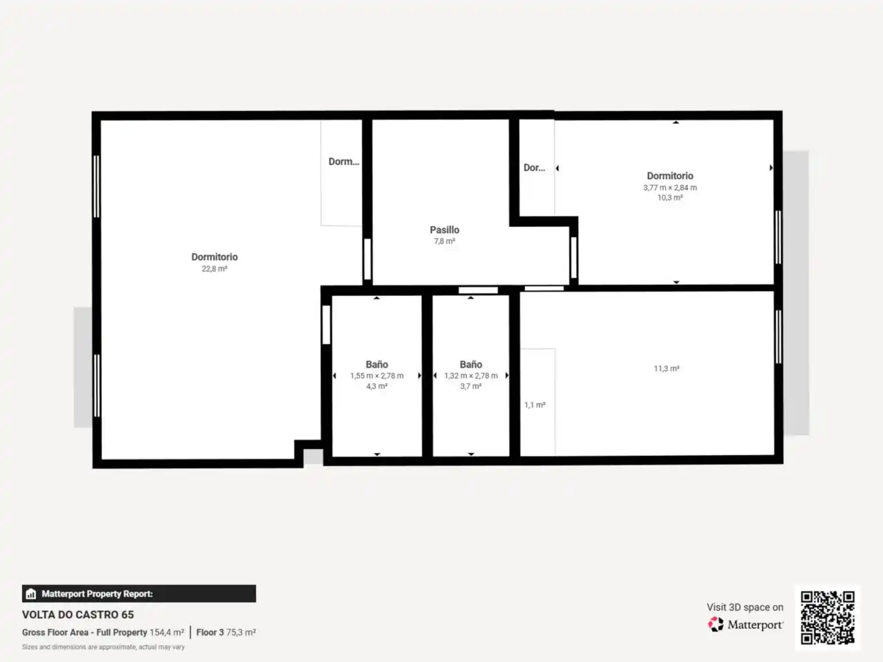 Casa adosada en venta en Calle Volta do Castro, Campus Sur - Santa Marta