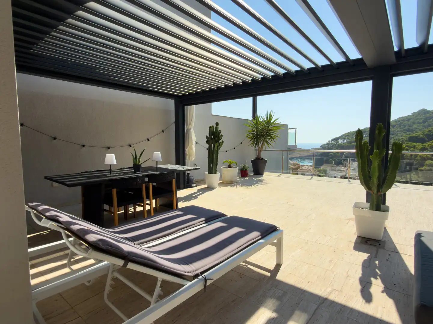 Terrace of Duplexes for sale in Aiguafreda - Sa Tuna