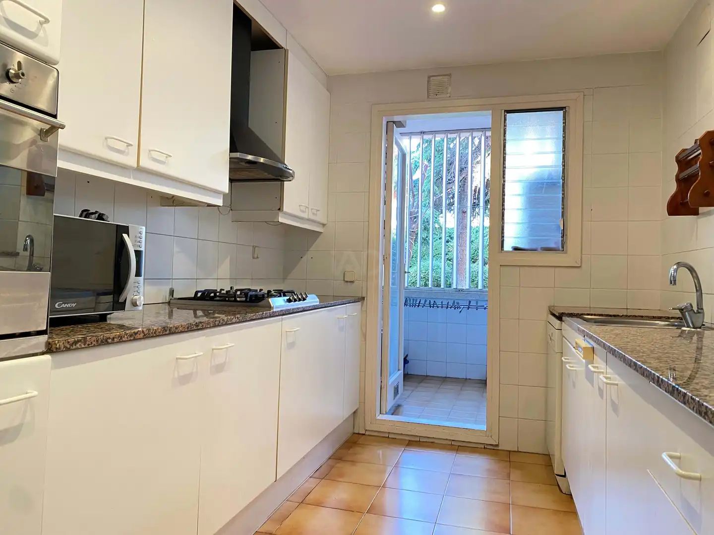 Kitchen of Flat for sale in Sant Andreu de Llavaneres  with Heating, Terrace and Swimming Pool