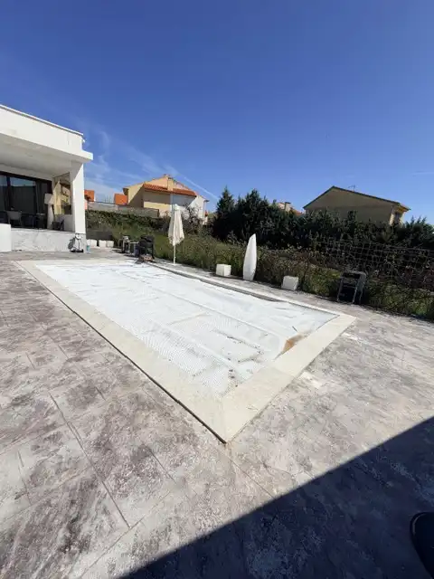 Piscina de Casa o chalet en venta en Las Ventas de Retamosa con Aire acondicionado, Calefacción y Jardín privado