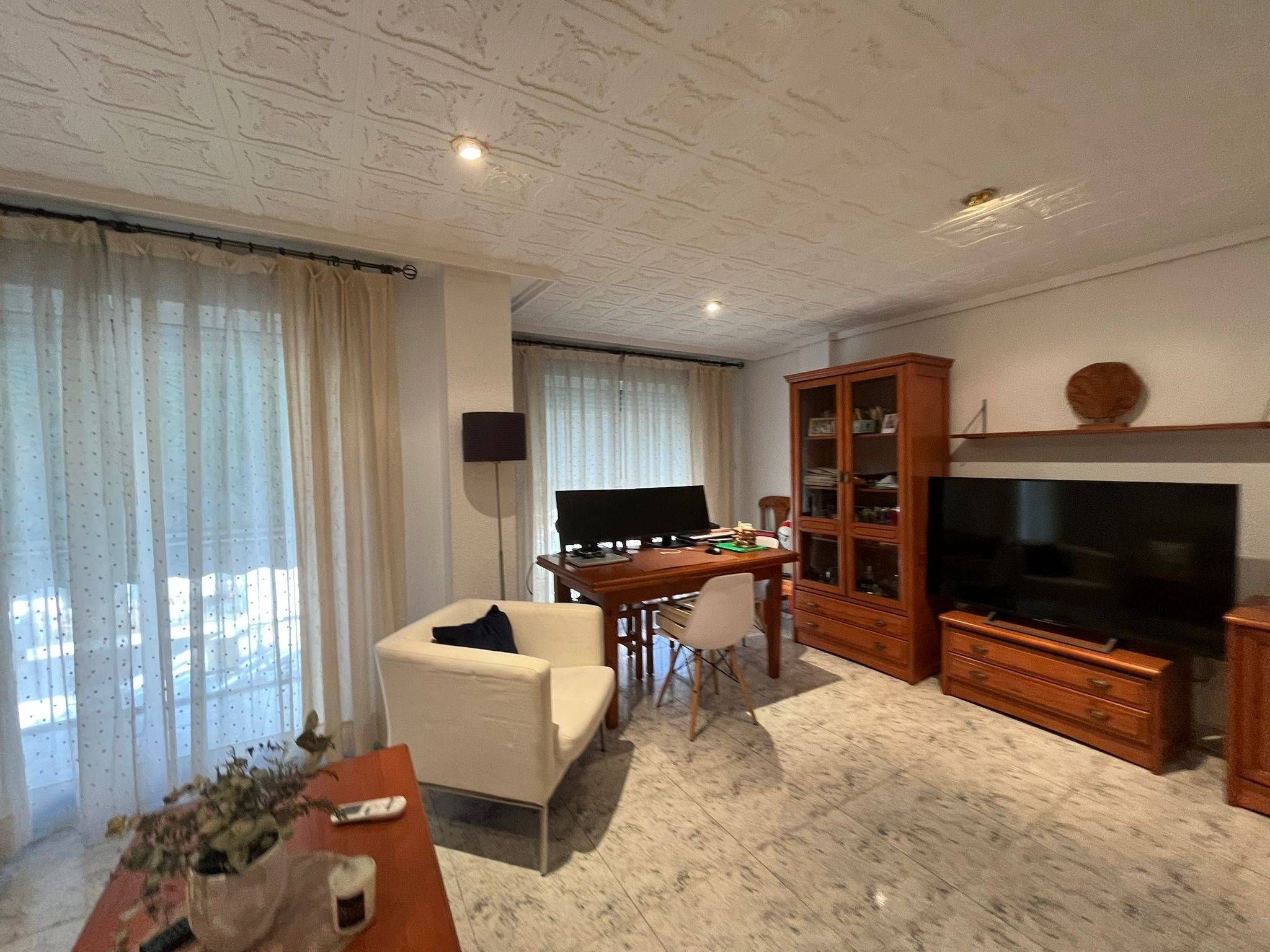 Living room of Flat for sale in Elche / Elx  with Air Conditioner and Balcony