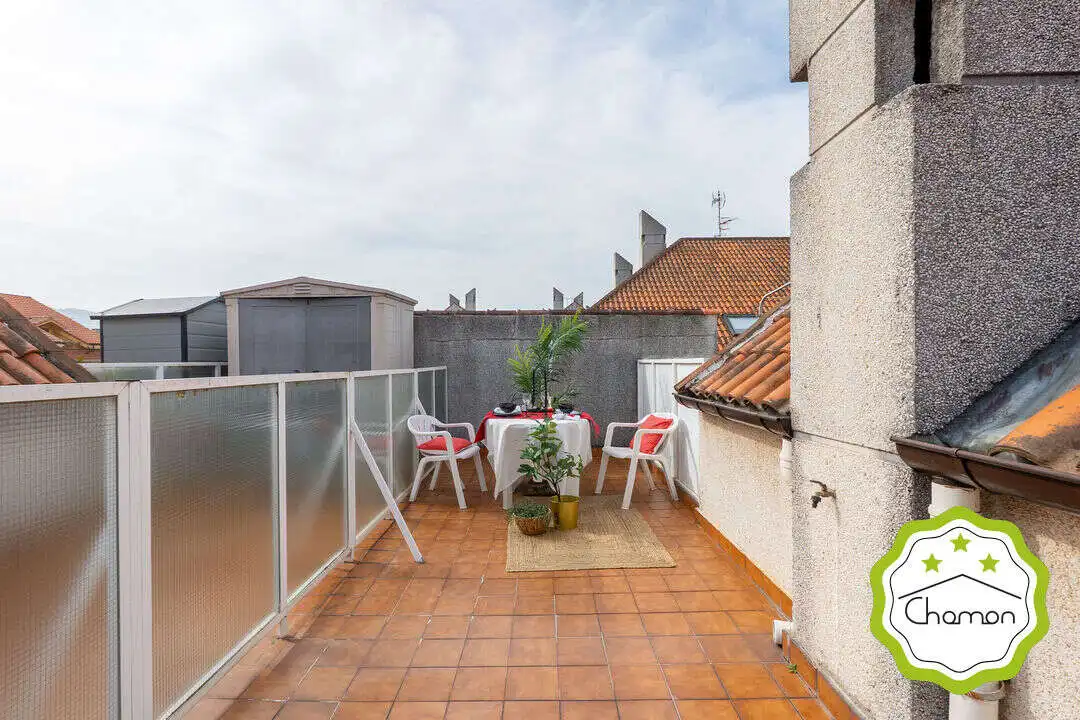 Terrasse von Maisonette zum Verkauf in Noja mit Heizung, Abstellraum und Möbliert