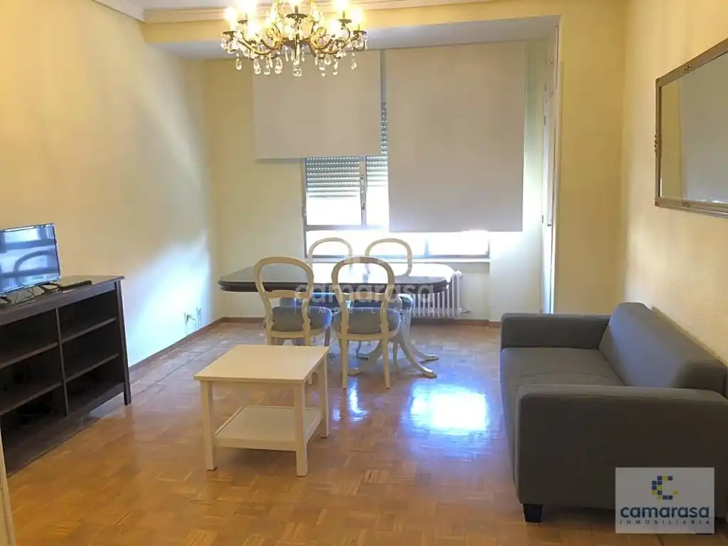 Wohnzimmer von Wohnung zur Miete in Ávila mit Möbliert, Ofen und Waschmaschine
