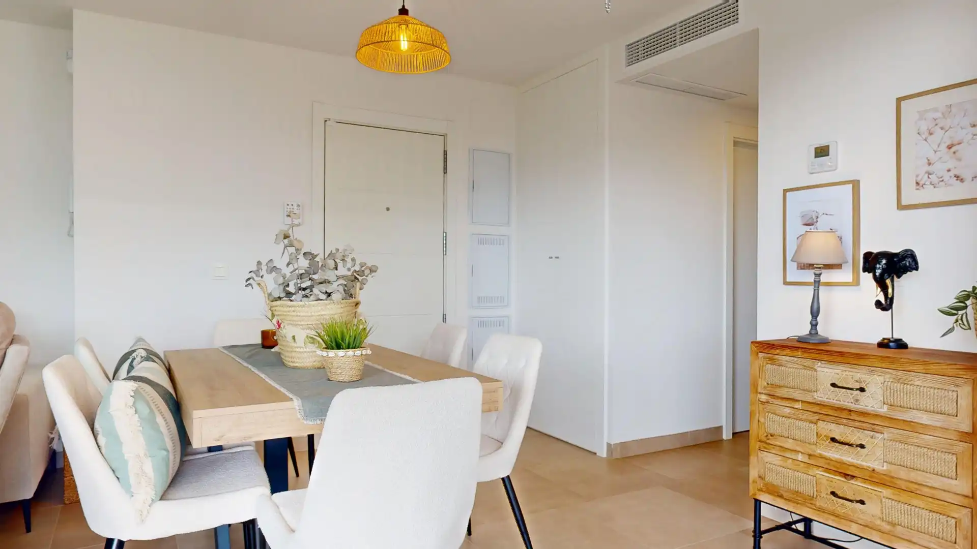 Comedor de Apartamento en venta en Fuengirola con Aire acondicionado, Terraza y Piscina