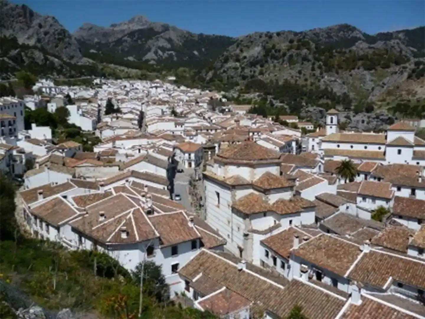 Vista exterior de Finca rústica en venda en Grazalema amb Jardí privat i Moblat