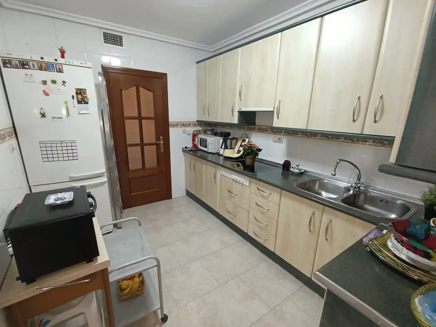 Kitchen of Flat for sale in Linares  with Air Conditioner, Heating and Storage room