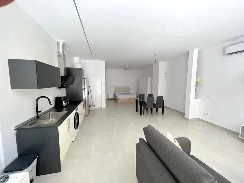 Living room of Flat for rent in Málaga  with Air Conditioner, Heating and Furnished