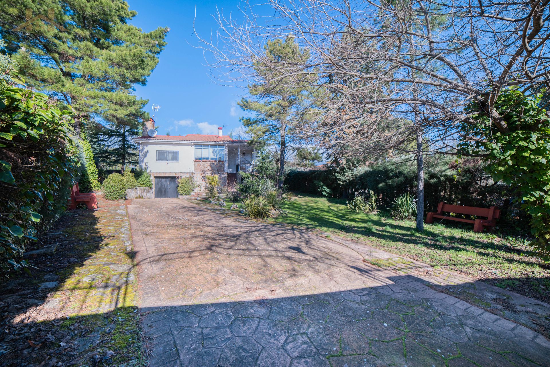 Exterior view of House or chalet for sale in Valdemorillo  with Heating, Private garden and Terrace