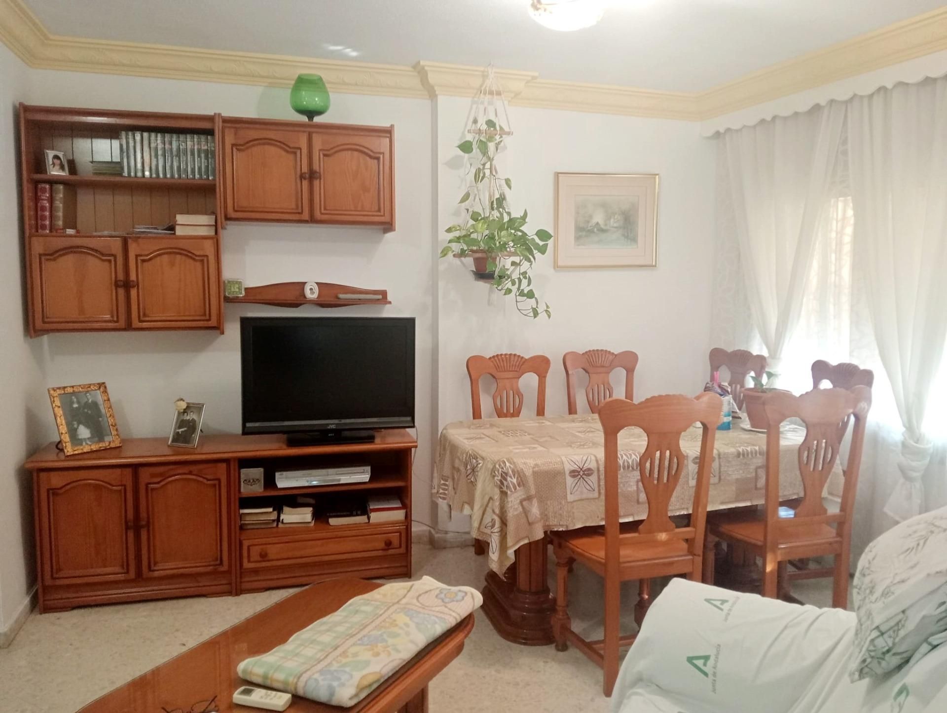 Living room of Flat for sale in Málaga Capital  with Air Conditioner