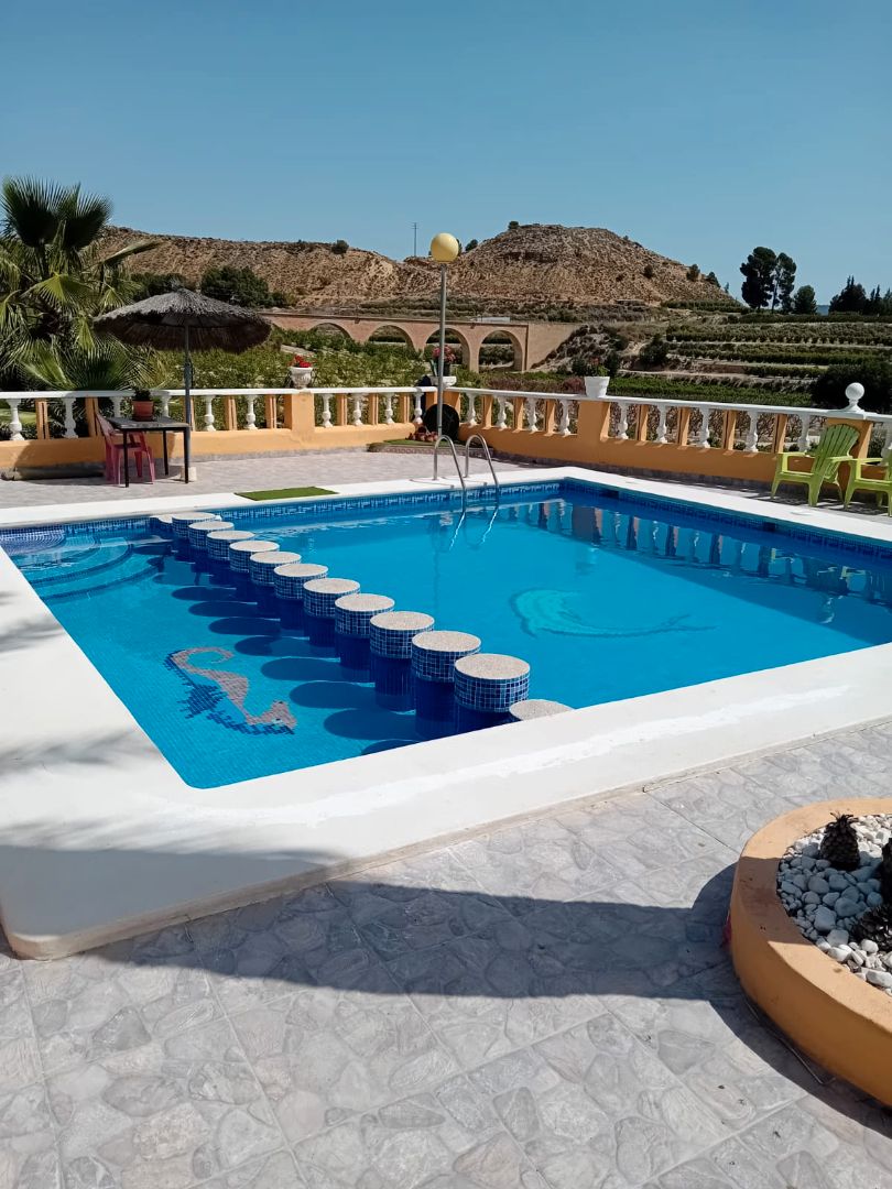 Piscina de Casa o xalet en venda en Mula amb Jardí privat, Terrassa i Piscina