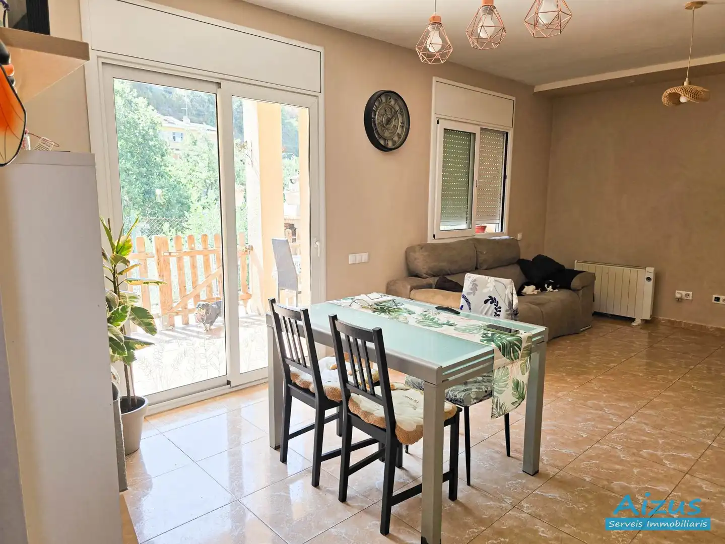 Dining room of Houses for sale in Santa Susanna  with Air Conditioner, Terrace and Oven