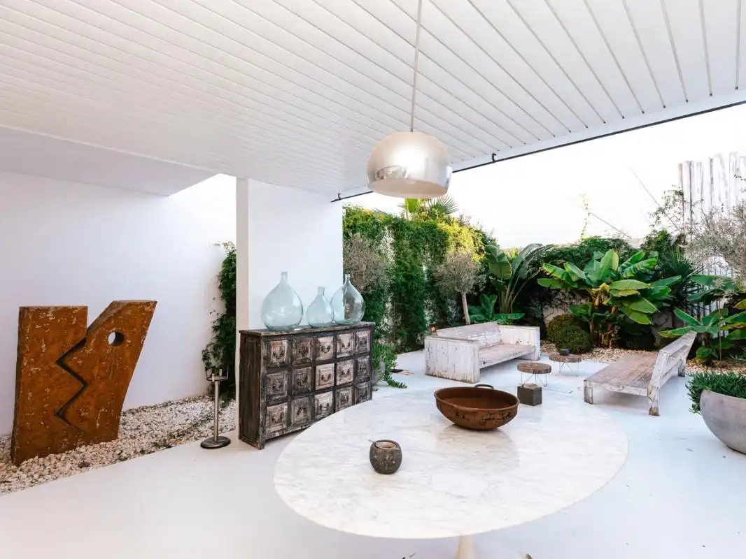 Terraza de Casa adosada en venta en Sant Josep de sa Talaia con Aire acondicionado, Calefacción y Piscina