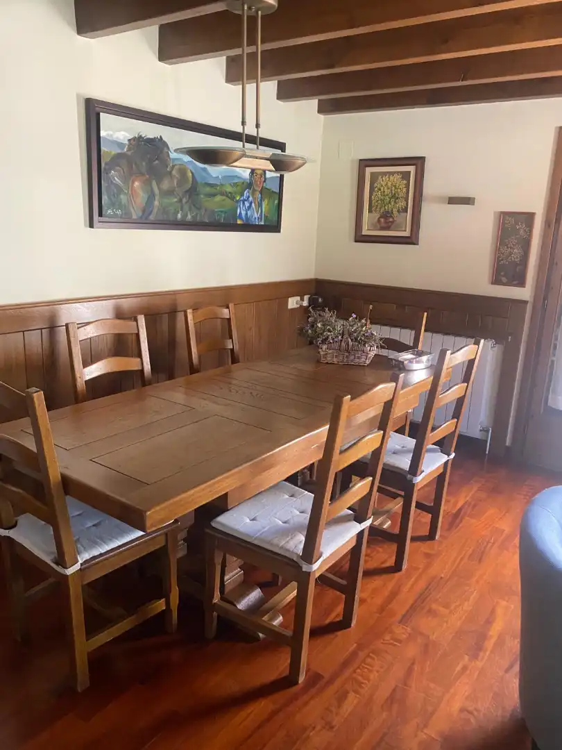 Dining room of Houses for sale in Vilallonga de Ter  with Heating, Private garden and Parquet flooring