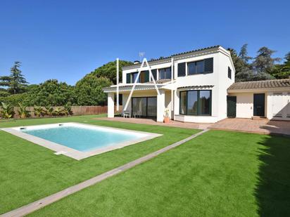 Garden of House or chalet to rent in Sant Vicenç de Montalt  with Heating, Swimming Pool and Alarm