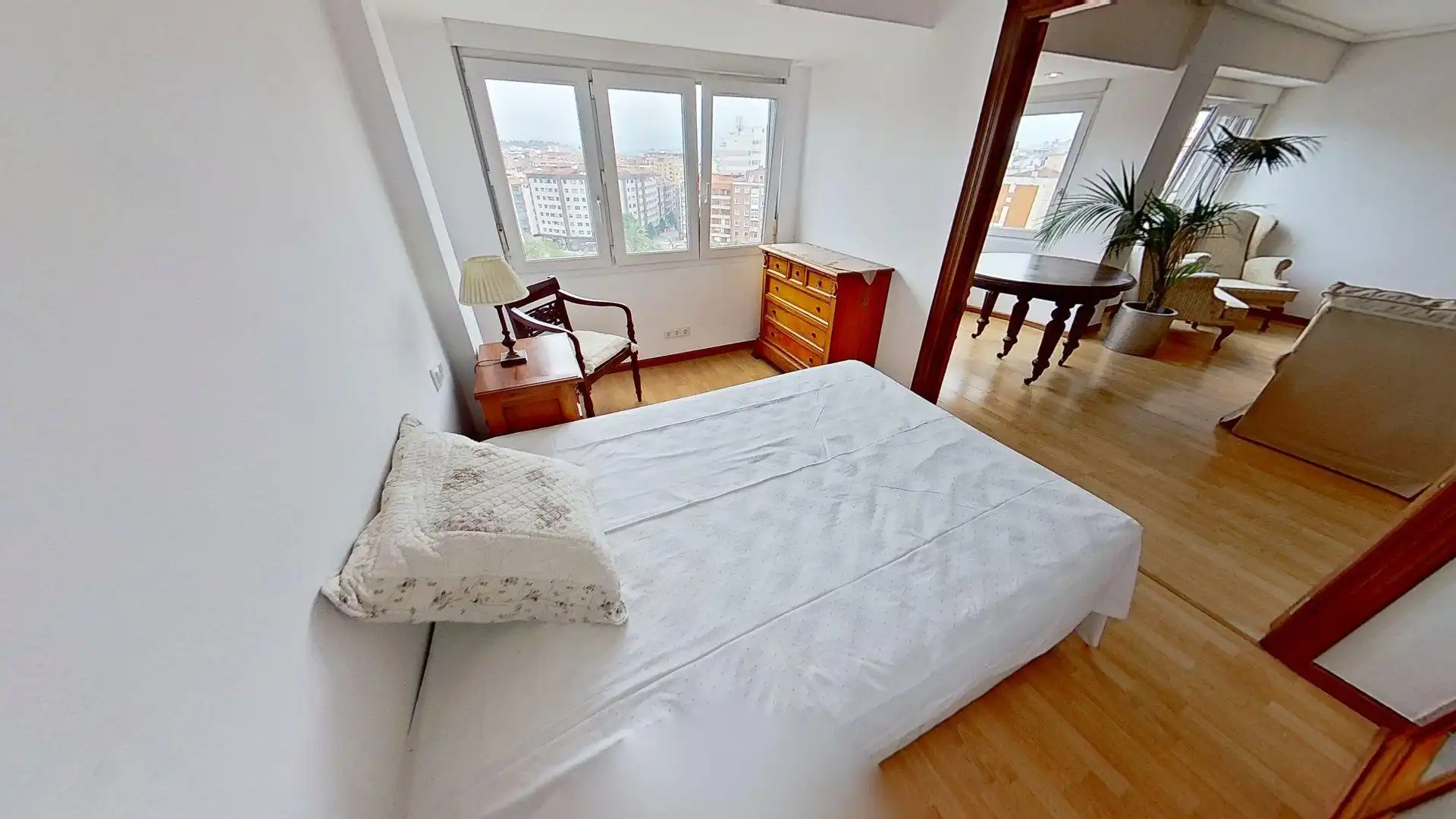 Bedroom of Flat for sale in Gijón 
