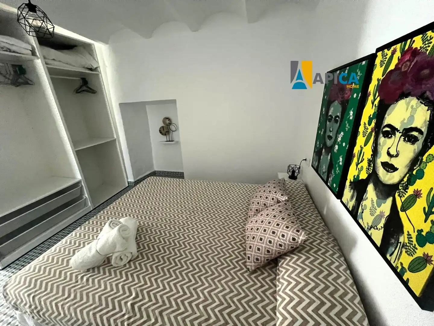 Schlafzimmer von Wohnung zum Verkauf in Vejer de la Frontera mit Möbliert