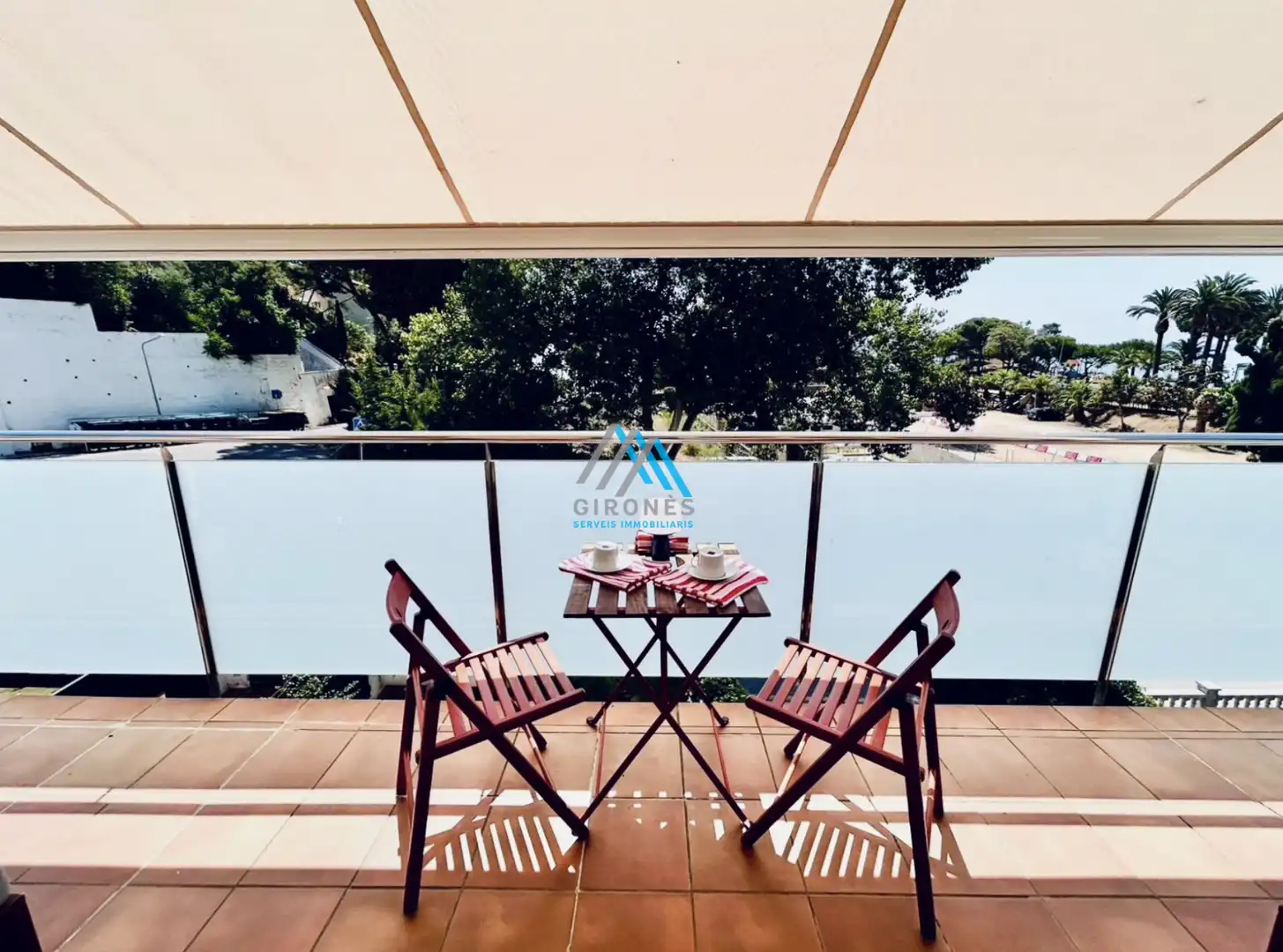 Terrassa de Apartament de lloguer en Santa Cristina d'Aro amb Parquet i Terrassa