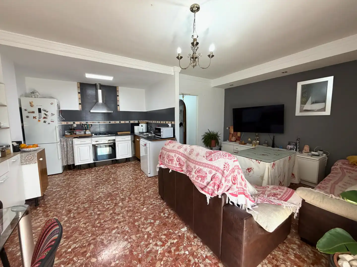 Cuina de Pis en venda en Álora amb Terrassa i Moblat