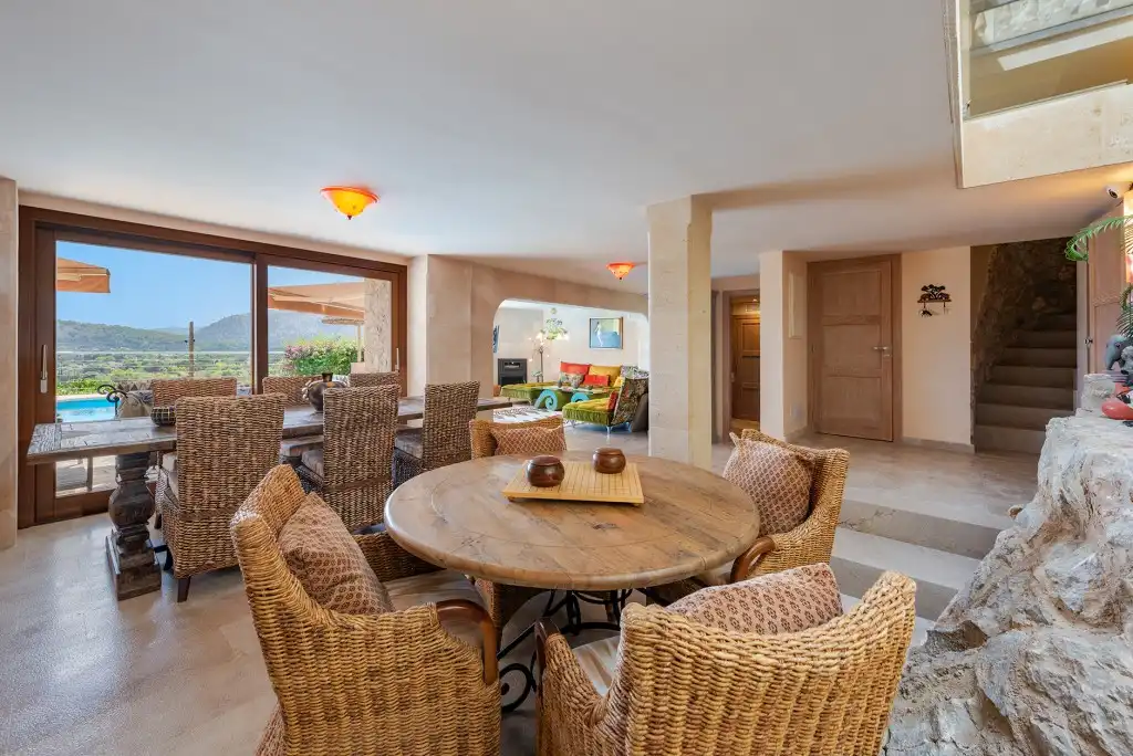 Comedor de Casa o chalet en venta en Pollença con Aire acondicionado, Calefacción y Jardín privado