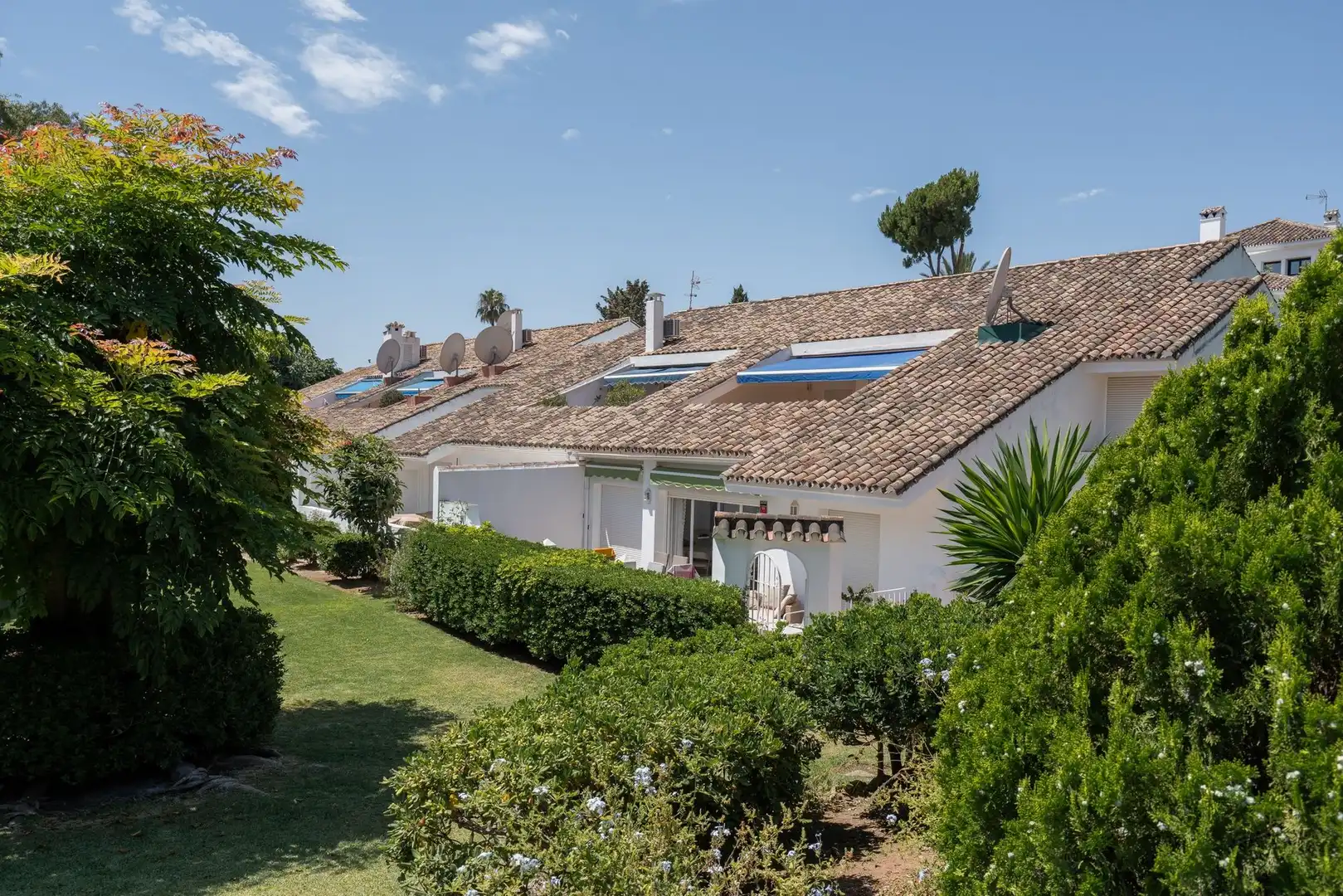 Jardín de Apartamento en venta en Marbella con Terraza