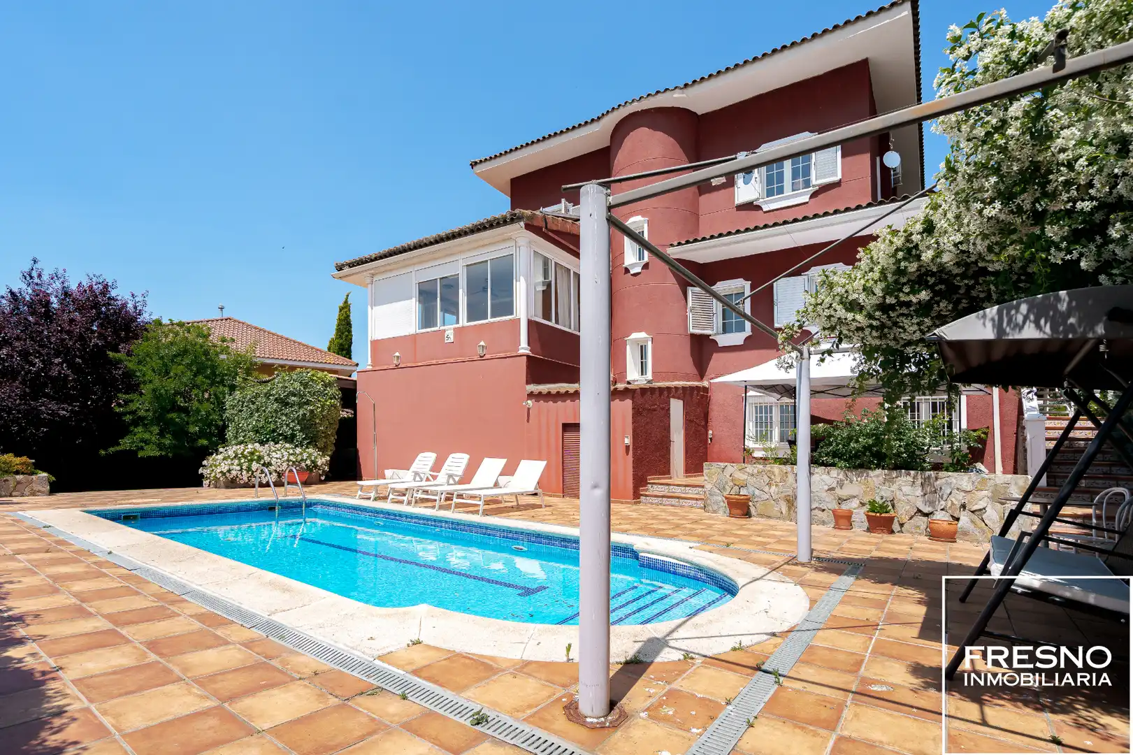 Piscina de Casa o xalet en venda en Cobeña amb Aire condicionat, Calefacció i Jardí privat