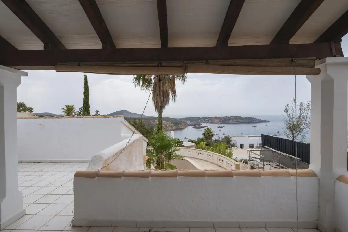Terrassa de Casa o xalet en venda en Sant Josep de sa Talaia amb Calefacció, Jardí privat i Terrassa