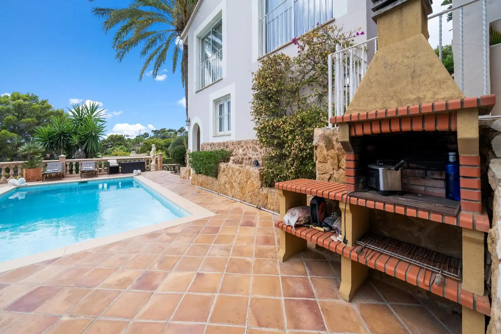 Garden of Houses for sale in Calvià  with Air Conditioner, Heating and Private garden