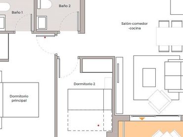 Wohnung mit Pool zum Verkauf in Carrer de la Borrasca 3