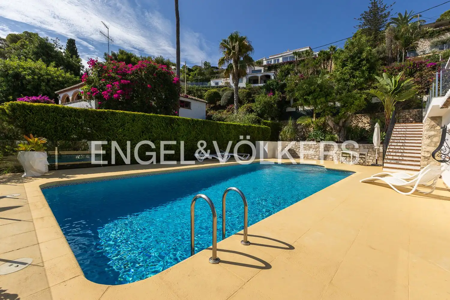Piscina de Casa o xalet en venda en Jávea / Xàbia amb Aire condicionat, Calefacció i Jardí privat