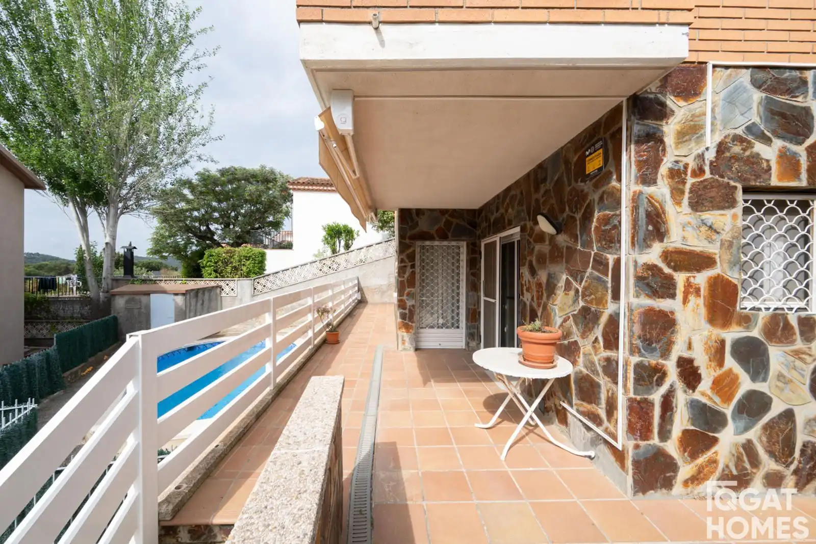 Terrassa de Casa o xalet en venda en Sant Cugat del Vallès amb Calefacció, Terrassa i Piscina