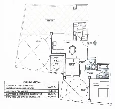 Flat for sale in Atarfe  with Air Conditioner, Heating and Private garden