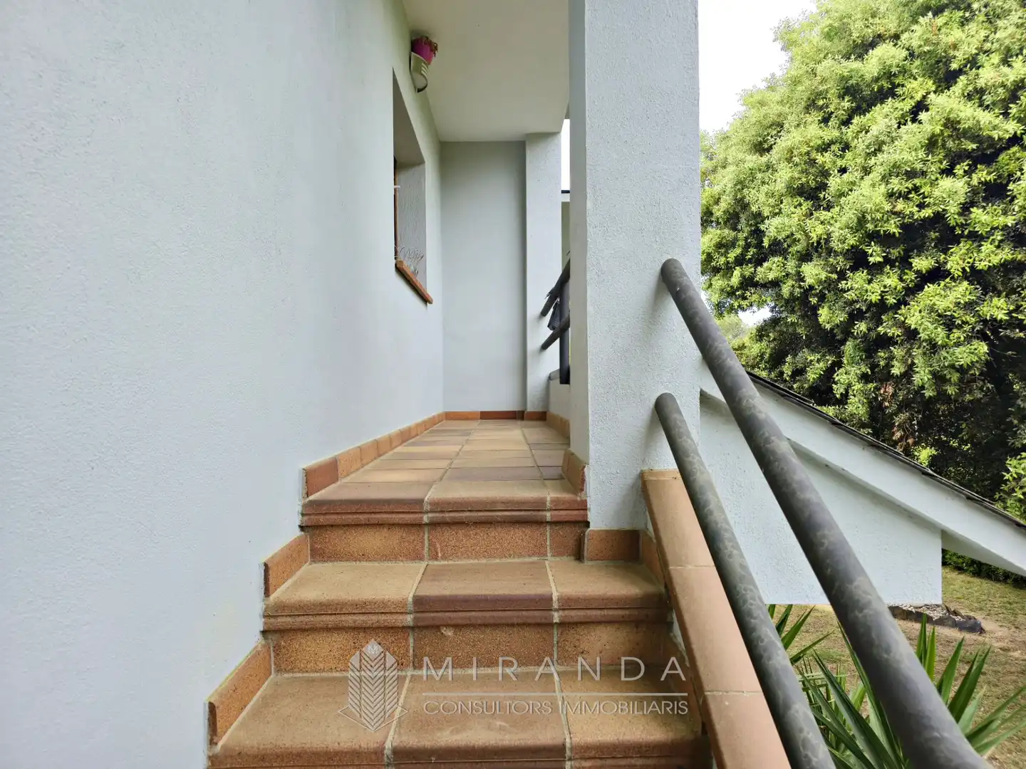 Vista exterior de Casa o xalet en venda en Santa Maria de Palautordera amb Calefacció, Jardí privat i Parquet