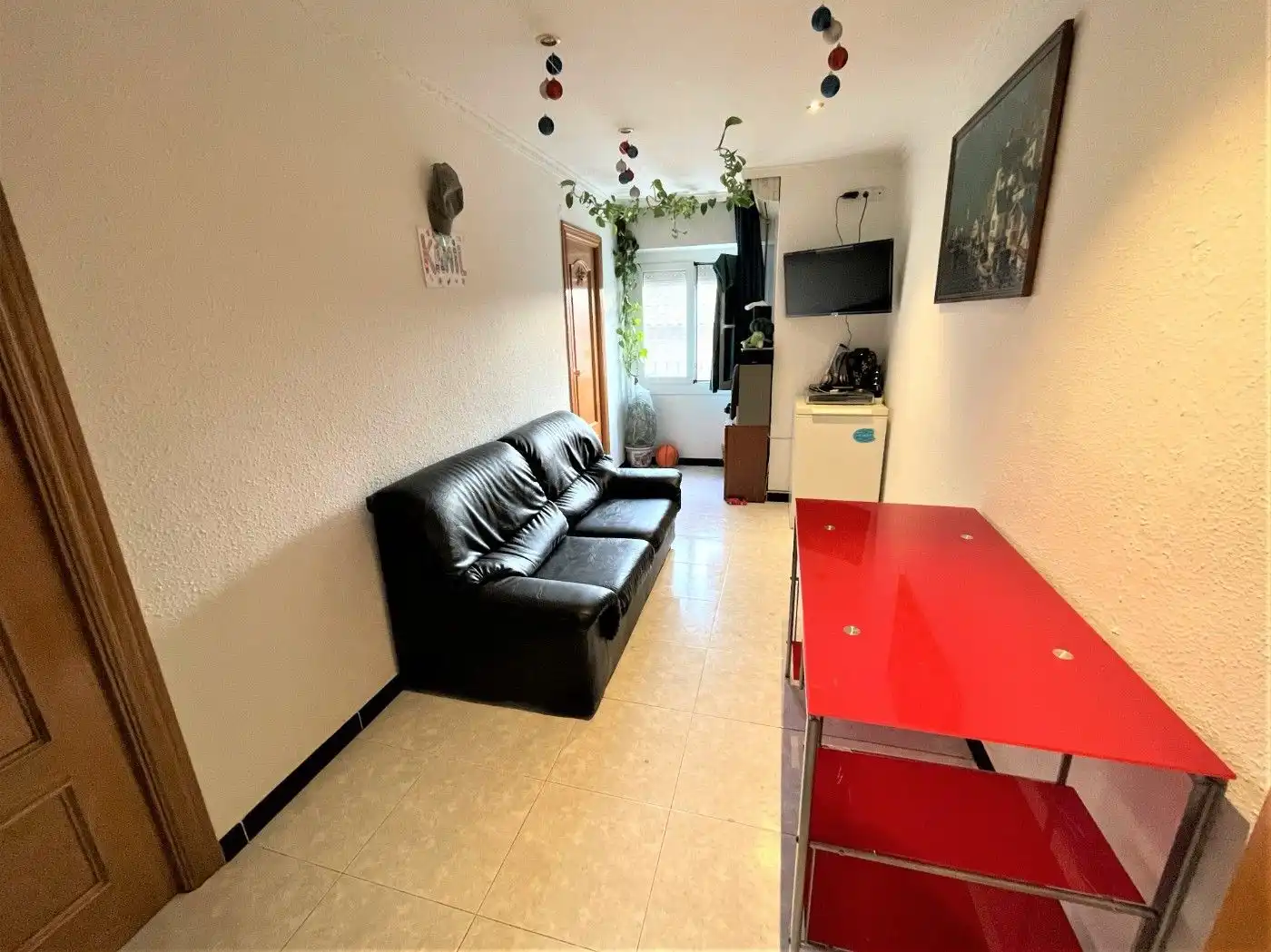 Wohnzimmer von Wohnung zum Verkauf in Badalona mit Klimaanlage und Terrasse