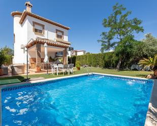 Swimming pool of House or chalet for sale in Churriana de la Vega  with Air Conditioner and Swimming Pool
