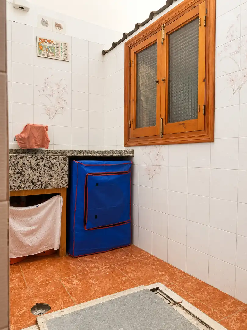 Dormitori de Casa adosada de lloguer en Utiel amb Terrassa, Moblat i Forn