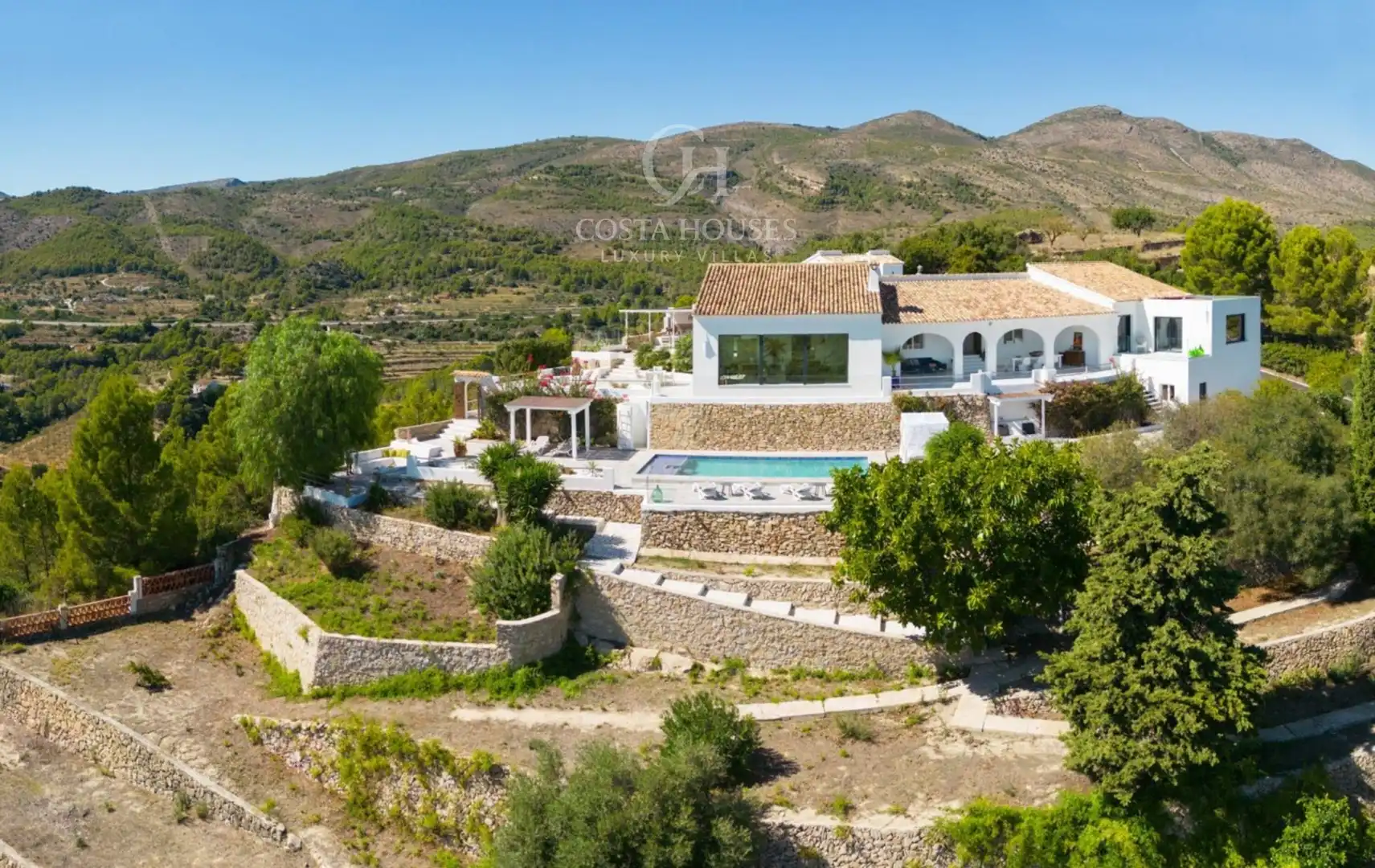 Vista exterior de Casa o chalet en venta en Benissa con Aire acondicionado, Calefacción y Jardín privado
