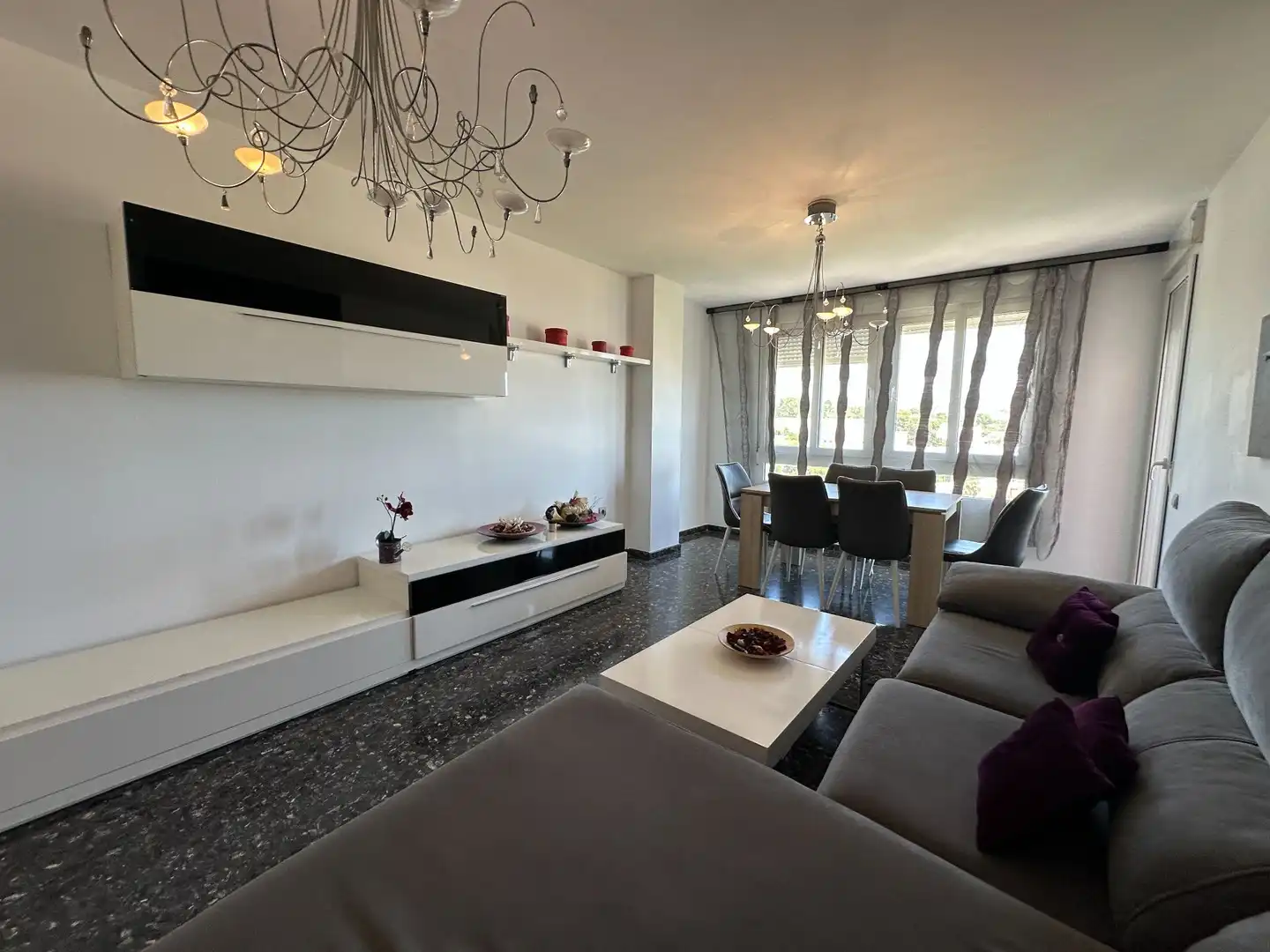 Sala de estar de Piso en venta en Ontinyent con Calefacción y Trastero