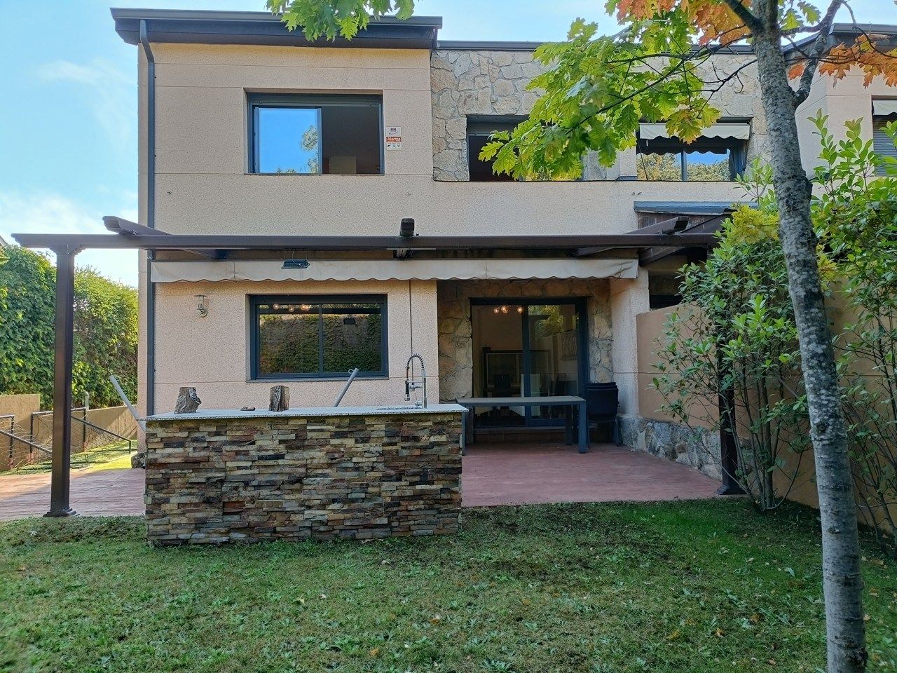 Jardín de Casa o chalet de alquiler en El Boalo - Cerceda – Mataelpino con Calefacción, Terraza y Trastero