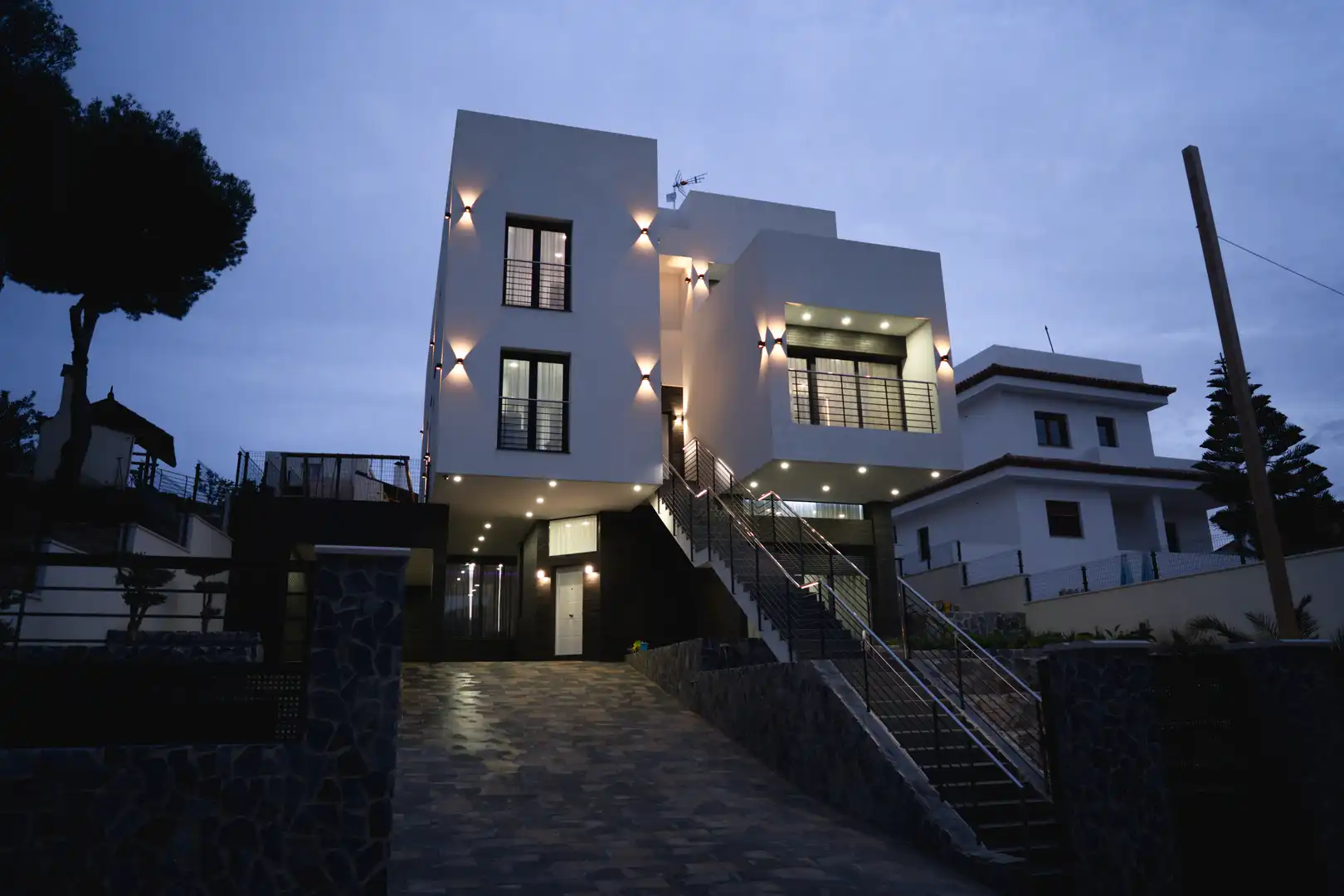 Vista exterior de Casa o xalet en venda en Oropesa del Mar / Orpesa amb Aire condicionat, Calefacció i Jardí privat