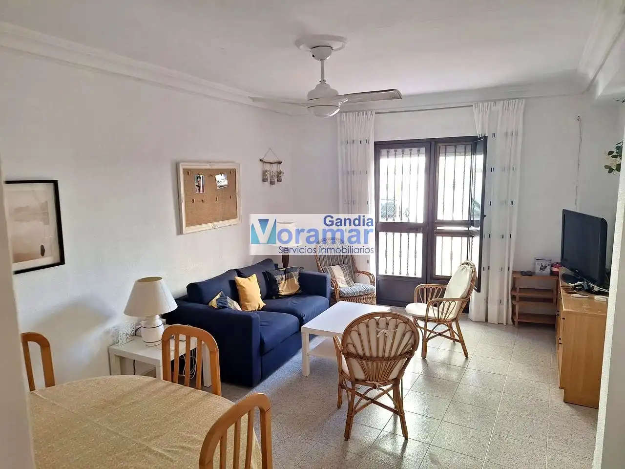 Vista exterior de Apartamento de alquiler en Gandia con Calefacción y Amueblado