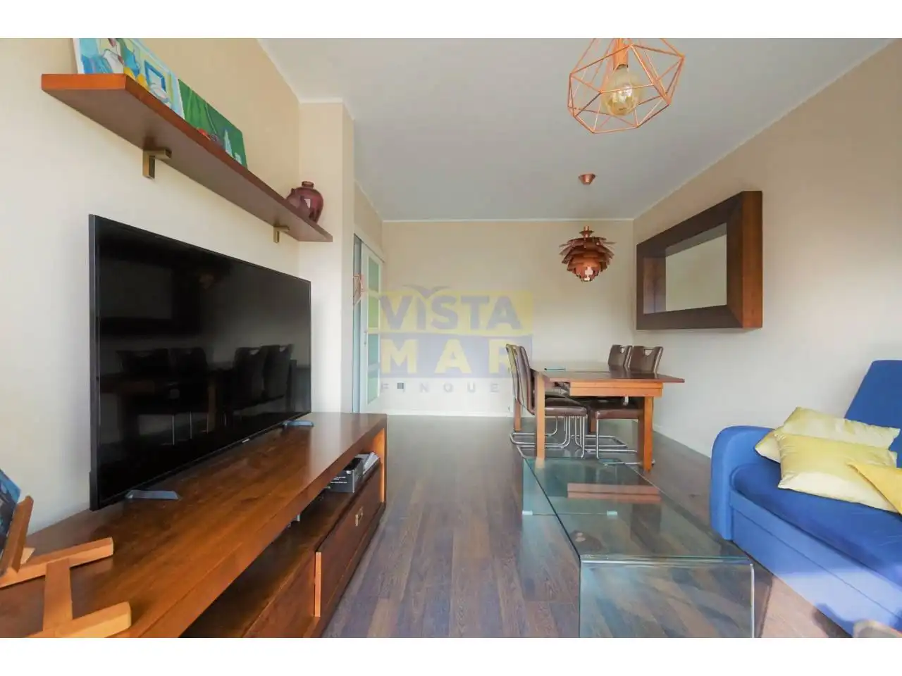 Sala de estar de Piso de alquiler en Cubelles con Aire acondicionado, Calefacción y Terraza