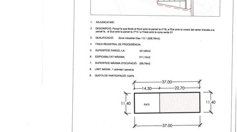 Foto 2 von Fabrik Grundstücke zum Verkauf in Avinguda Doctor Moisés Broggi, El Port de la Selva, Girona