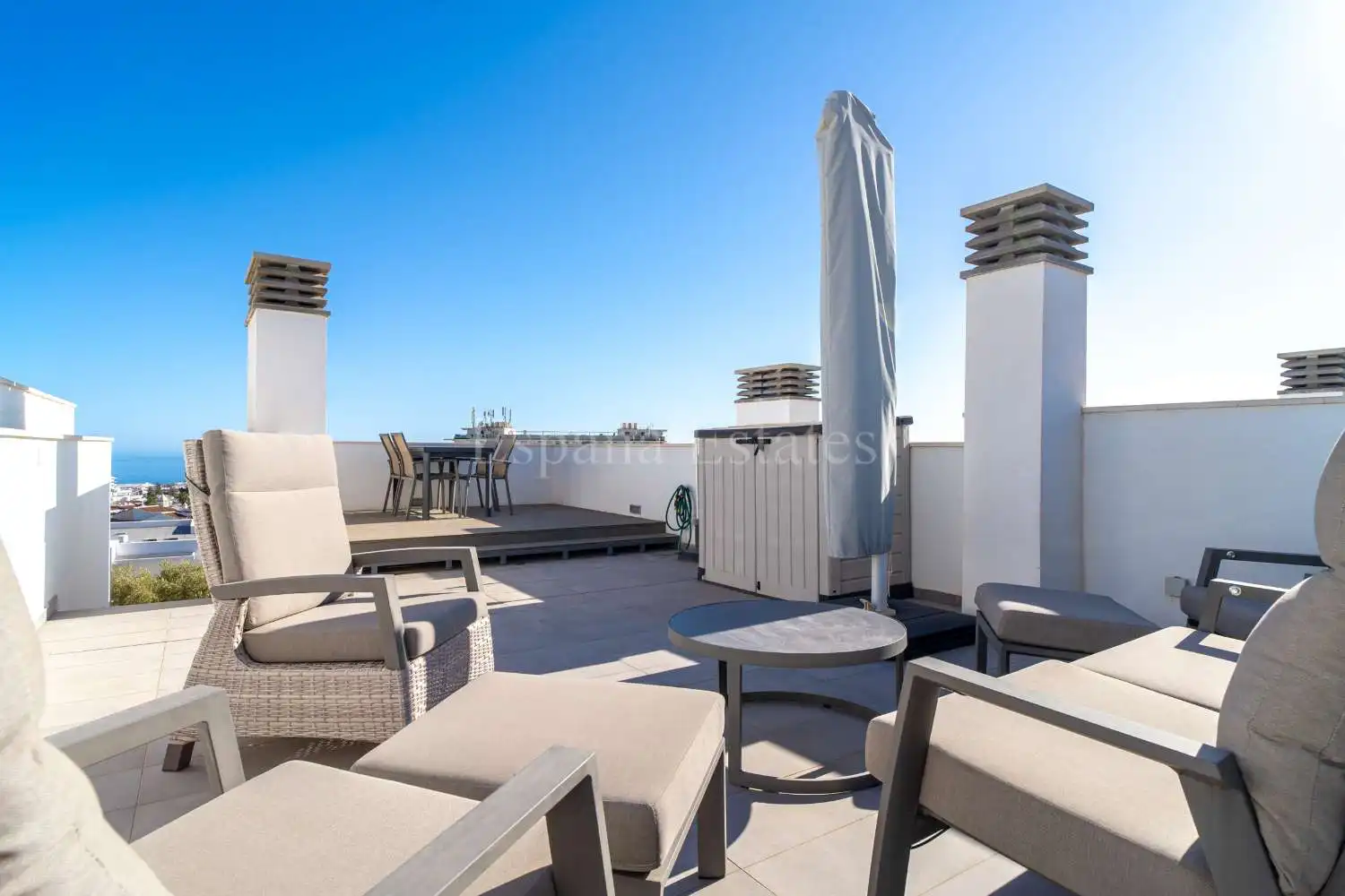 Terraza de Casa adosada en venta en Nerja con Aire acondicionado, Calefacción y Terraza