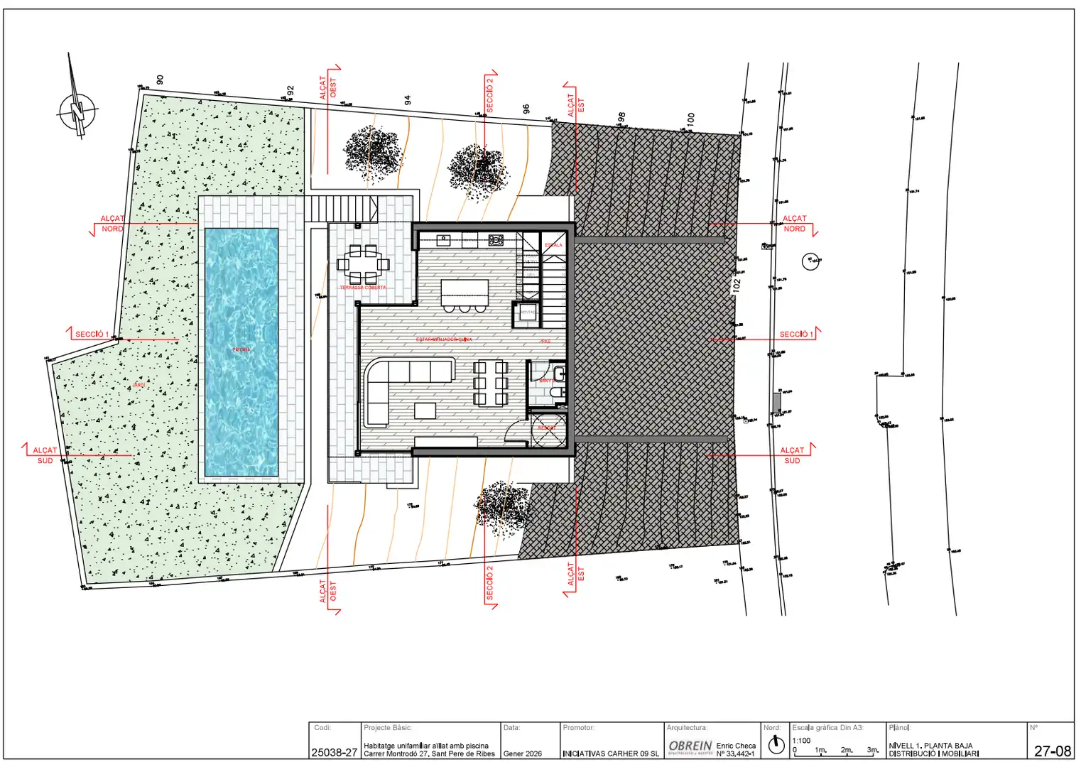 Chalet con piscina en venta en Carrer Montrodo, imagen 11