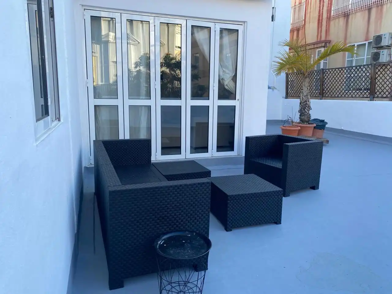 Terrasse von Dachboden zur Miete in Santa Cruz de Tenerife mit Terrasse und Möbliert