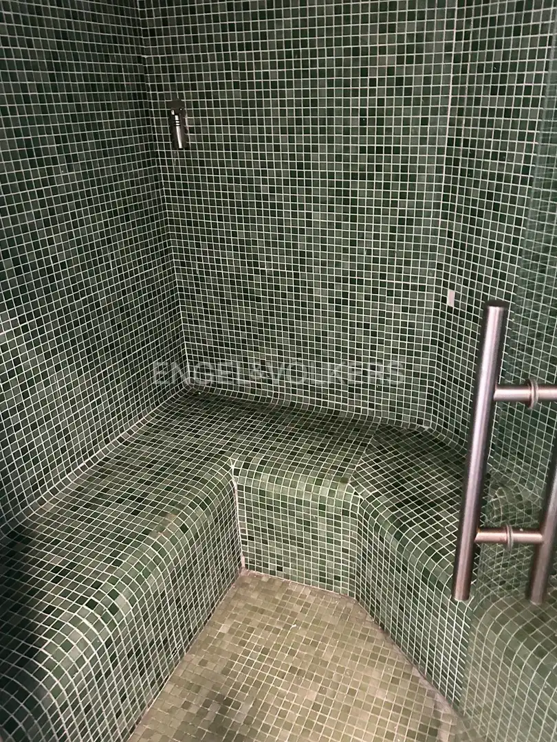 Badezimmer von Dachboden zur Miete in Alcobendas mit Klimaanlage, Heizung und Terrasse